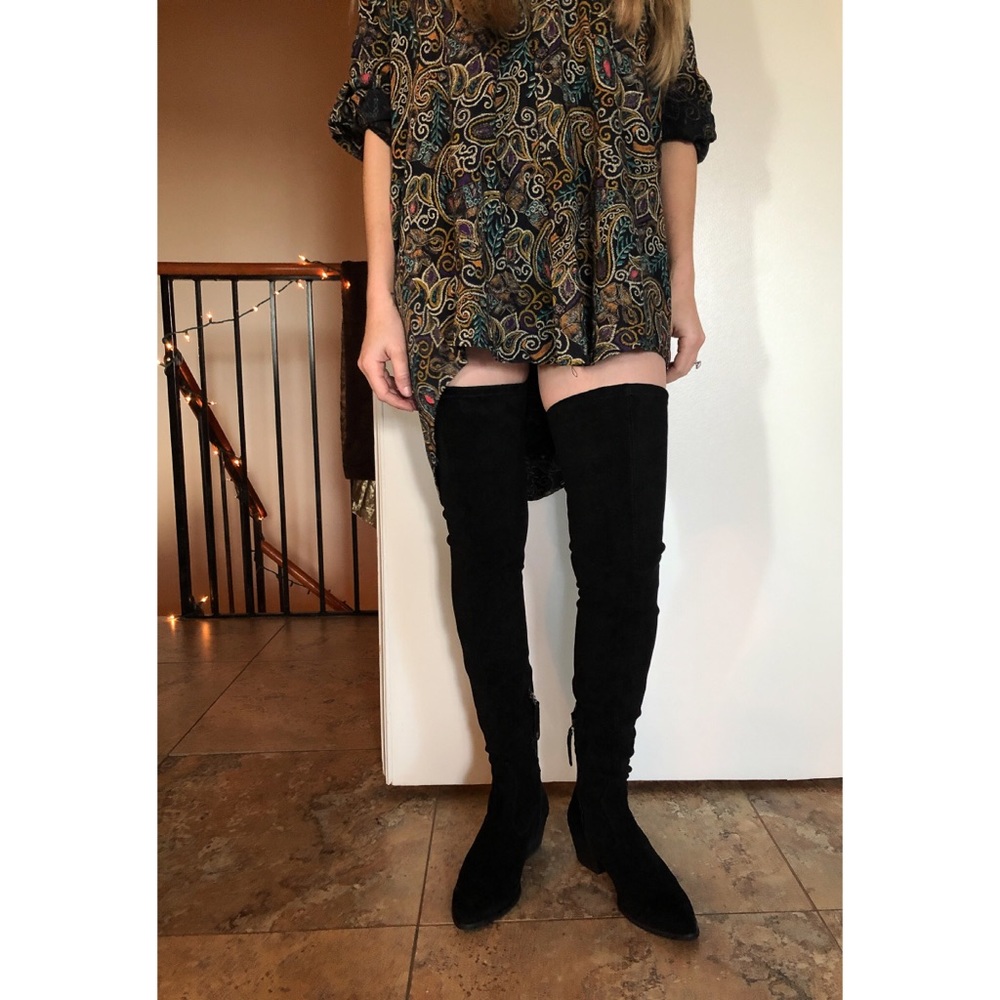 DOLCE VITA SPARROW THIGH HIGH BLACK SEXY BOOTS